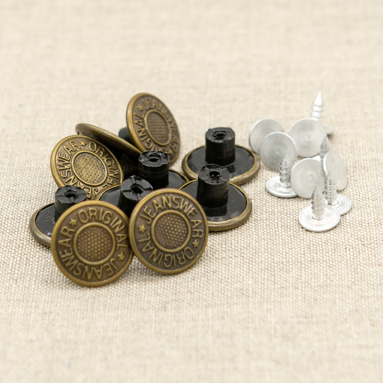 Metal Jeans Buttons